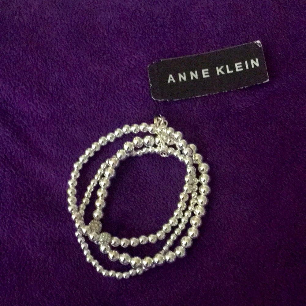 Silver Anne Klein bracelet